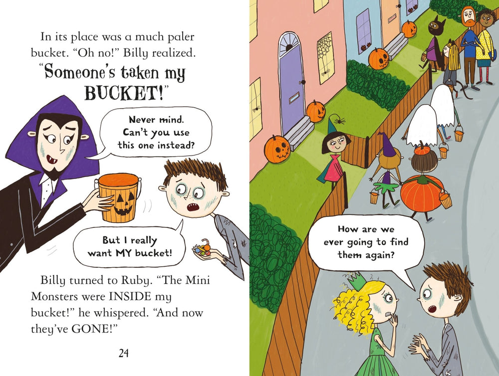 Billy and the Mini Monsters [ Story Book ] Monsters at Halloween - Wee Little Books
