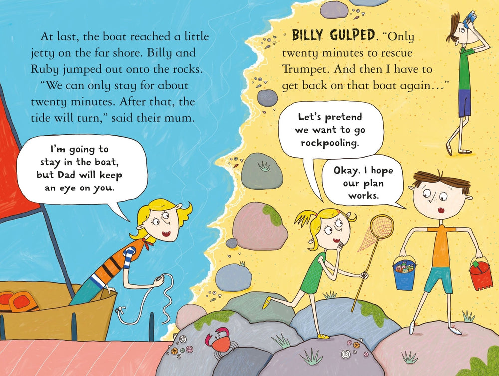 Billy and the Mini Monsters [ Story Book ] Monsters at the Seaside - Wee Little Books
