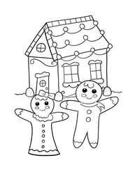 Colouring Book [ Activity and colouring ] Christmas Book - Wee Little Books
