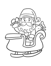 Colouring Book [ Activity and colouring ] Christmas Book - Wee Little Books