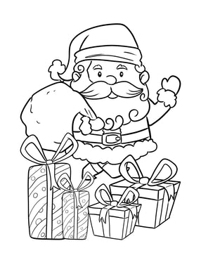 Colouring Book [ Activity and colouring ] Christmas Book Vol.3 - Wee Little Books