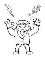 Colouring Book [ Activity and colouring ] Spooky Halloween - Wee Little Books