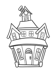 Colouring Book [ Activity and colouring ] Spooky Halloween - Wee Little Books