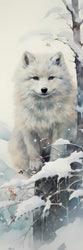 Double Sided [ Laminated Card Stock ] Winter Wonderland - Wee Little Books