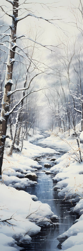 Double Sided [ Laminated Card Stock ] Winter Wonderland - Wee Little Books