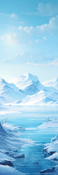 Double Sided [ Laminated Card Stock ] Winter Wonderland - Wee Little Books