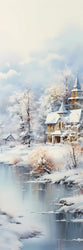 Double Sided [ Laminated Card Stock ] Winter Wonderland - Wee Little Books