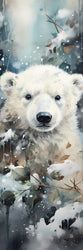 Double Sided [ Laminated Card Stock ] Winter Wonderland - Wee Little Books