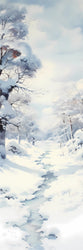Double Sided [ Laminated Card Stock ] Winter Wonderland - Wee Little Books