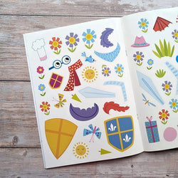 Dress me up [ Colouring and Activity ] Knights and Dragons - Wee Little Books
