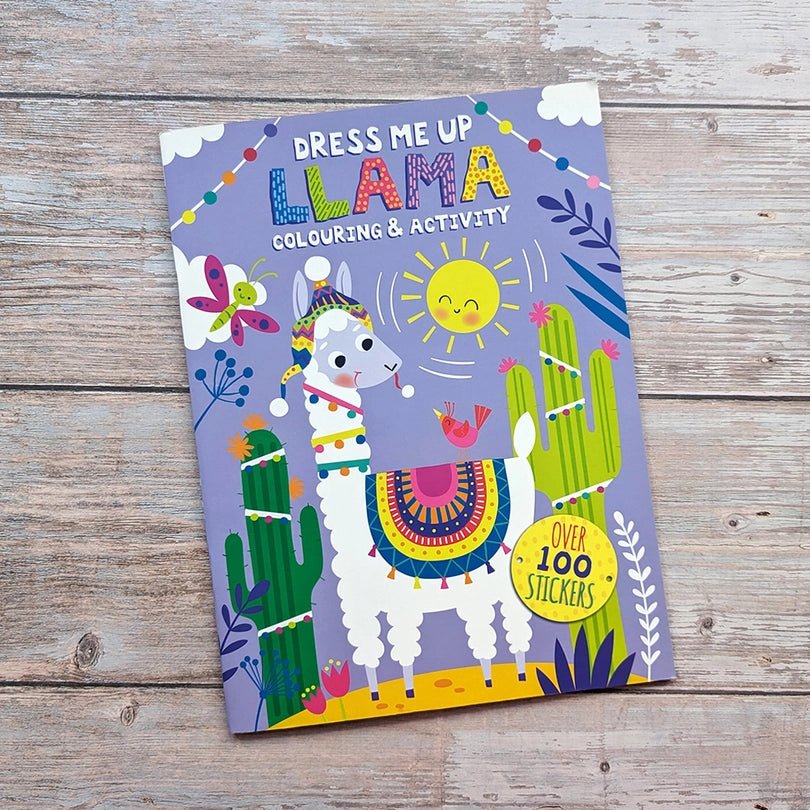 Dress me up [ Colouring and Activity ] Llama - Wee Little Books