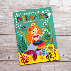 Dress me up [ Colouring and Activity ] Mermaids - Wee Little Books