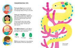 Finger Painting [ Activity Book ] Under the Sea - Wee Little Books
