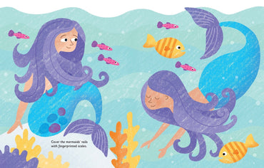 Finger Painting [ Activity Book ] Under the Sea - Wee Little Books