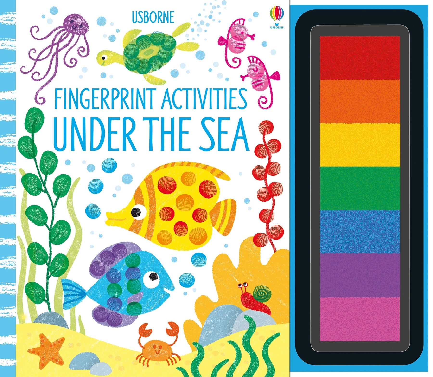 Finger Painting [ Activity Book ] Under the Sea - Wee Little Books
