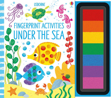Finger Painting [ Activity Book ] Under the Sea - Wee Little Books