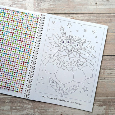 Gem Art [ Activity and Sticker Book ] Magical Friends - Wee Little Books