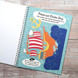 Gem Art [ Activity and Sticker Book ] Pesky Pirates - Wee Little Books