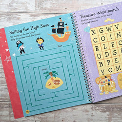 Gem Art [ Activity and Sticker Book ] Pesky Pirates - Wee Little Books