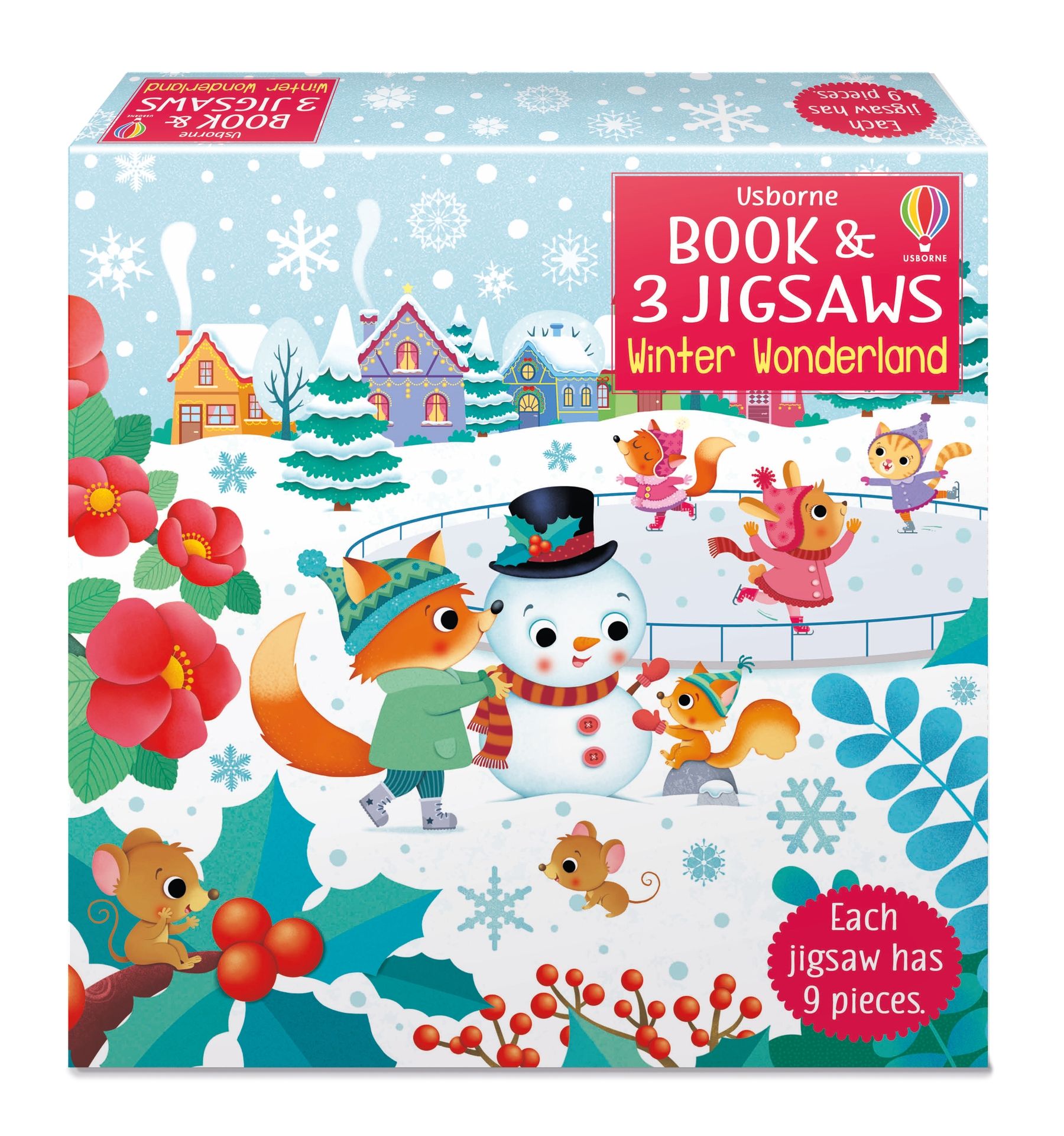 Jigsaw [ Book and Jigsaw ] Winter Wonderland - Wee Little Books