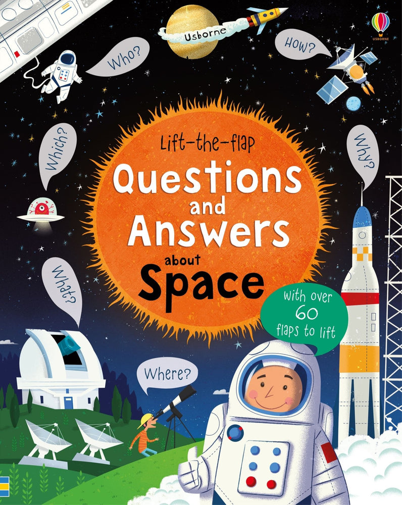Lift the Flap [ Questions and Answers ] Space - Wee Little Books