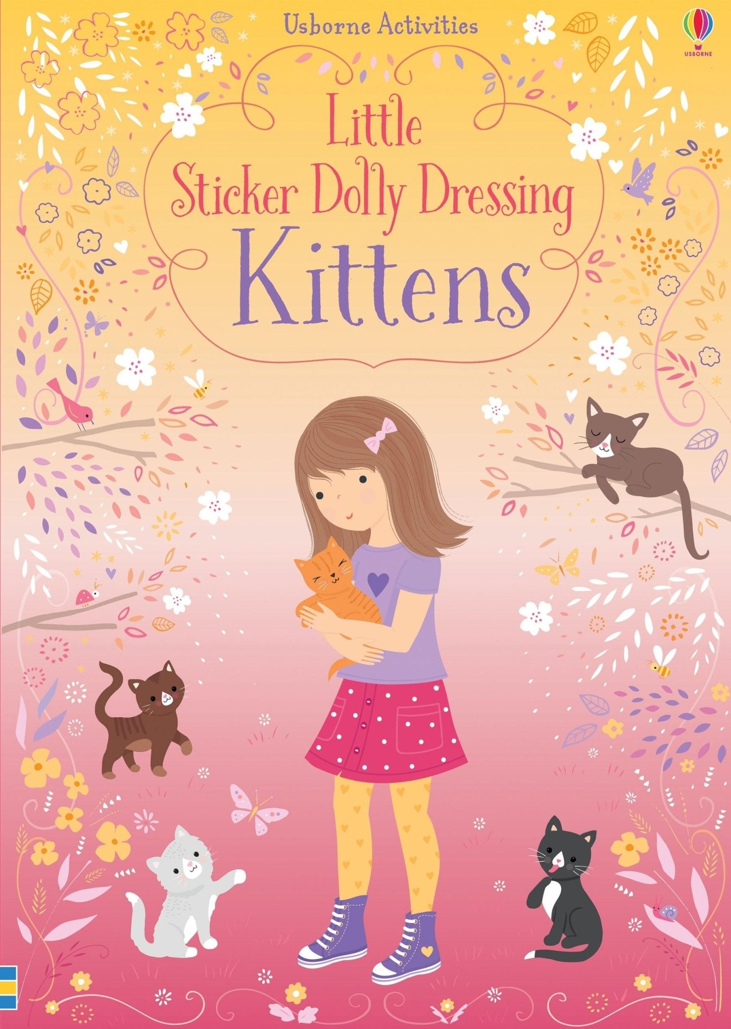 Little Sticker Dolly Dressing [ Sticker Story Book ] Kittens - Wee Little Books