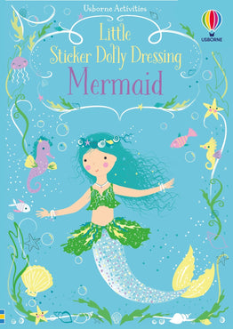 Little Sticker Dolly Dressing [ Sticker Story Book ] Mermaids - Wee Little Books