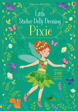 Little Sticker Dolly Dressing [ Sticker Story Book ] Pixies - Wee Little Books
