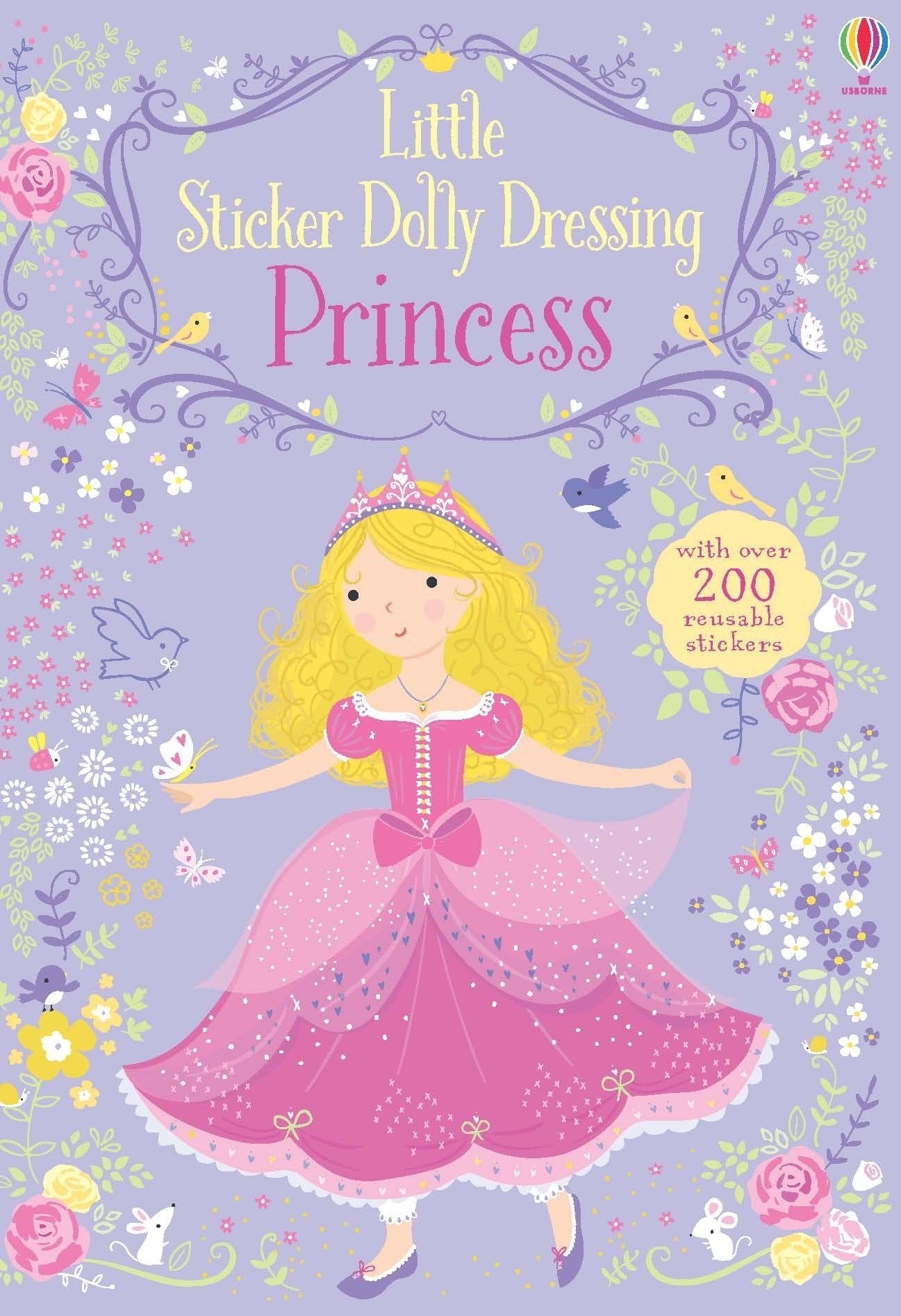 Little Sticker Dolly Dressing [ Sticker Story Book ] Princess - Wee Little Books