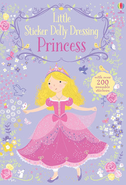 Little Sticker Dolly Dressing [ Sticker Story Book ] Princess - Wee Little Books