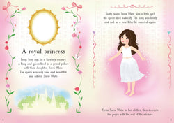 Little Sticker Dolly Dressing [ Sticker Story Book ] Snow White - Wee Little Books