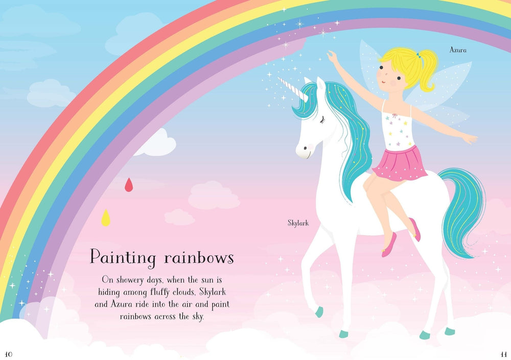 Little Sticker Dolly Dressing [ Sticker Story Book ] Unicorns - Wee Little Books