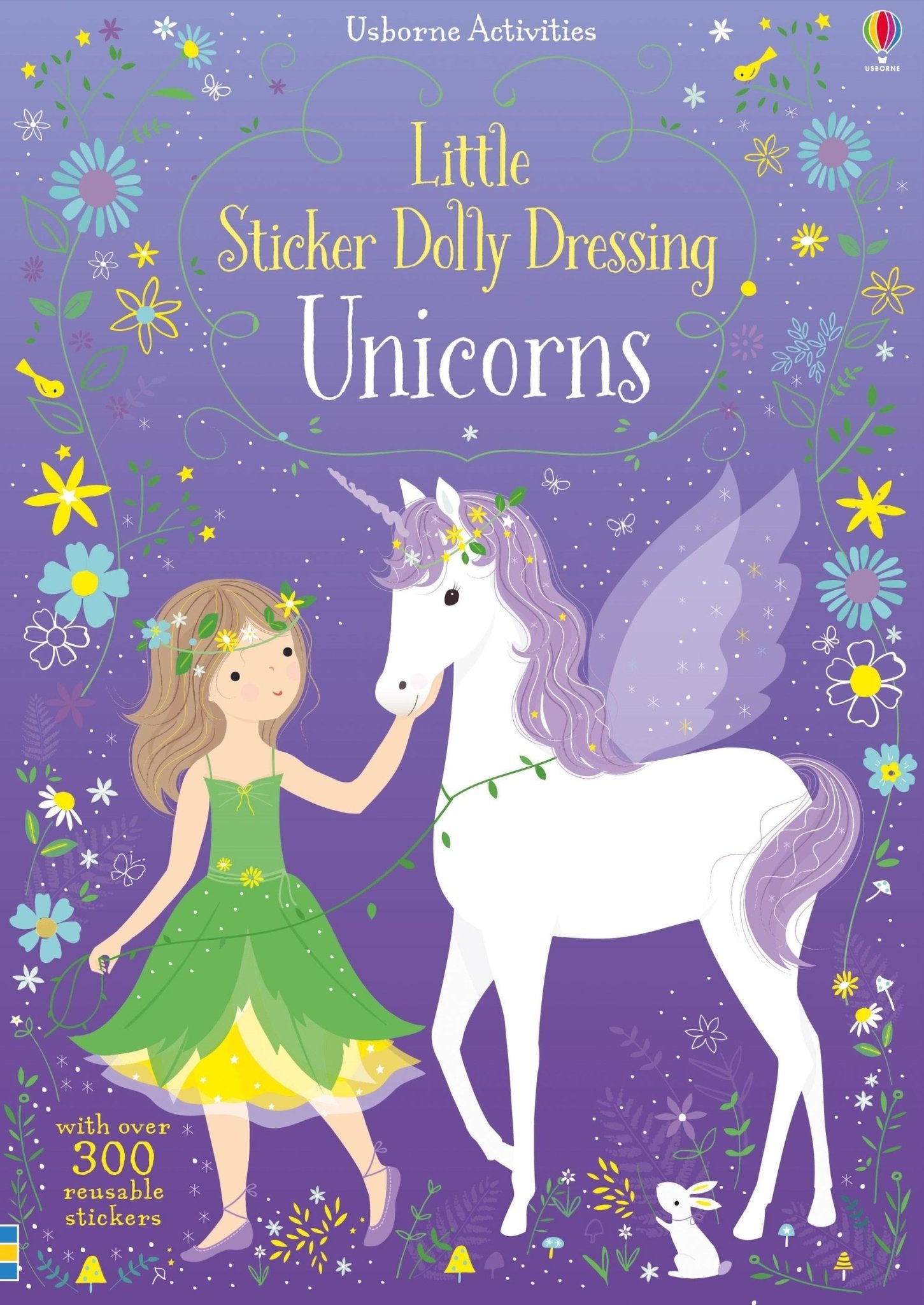 Little Sticker Dolly Dressing [ Sticker Story Book ] Unicorns - Wee Little Books