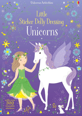 Little Sticker Dolly Dressing [ Sticker Story Book ] Unicorns - Wee Little Books
