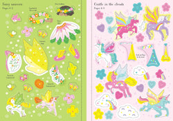 Little Sticker Dolly Dressing [ Sticker Story Book ] Unicorns - Wee Little Books
