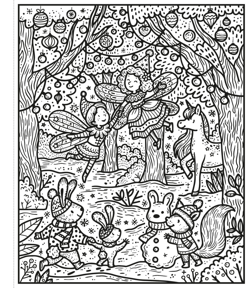 Magic Painting [ Activity Book ] Winter Wonderland - Wee Little Books