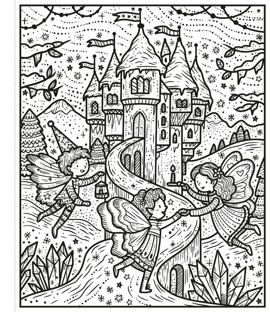Magic Painting [ Activity Book ] Winter Wonderland - Wee Little Books