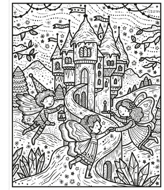 Magic Painting [ Activity Book ] Winter Wonderland - Wee Little Books