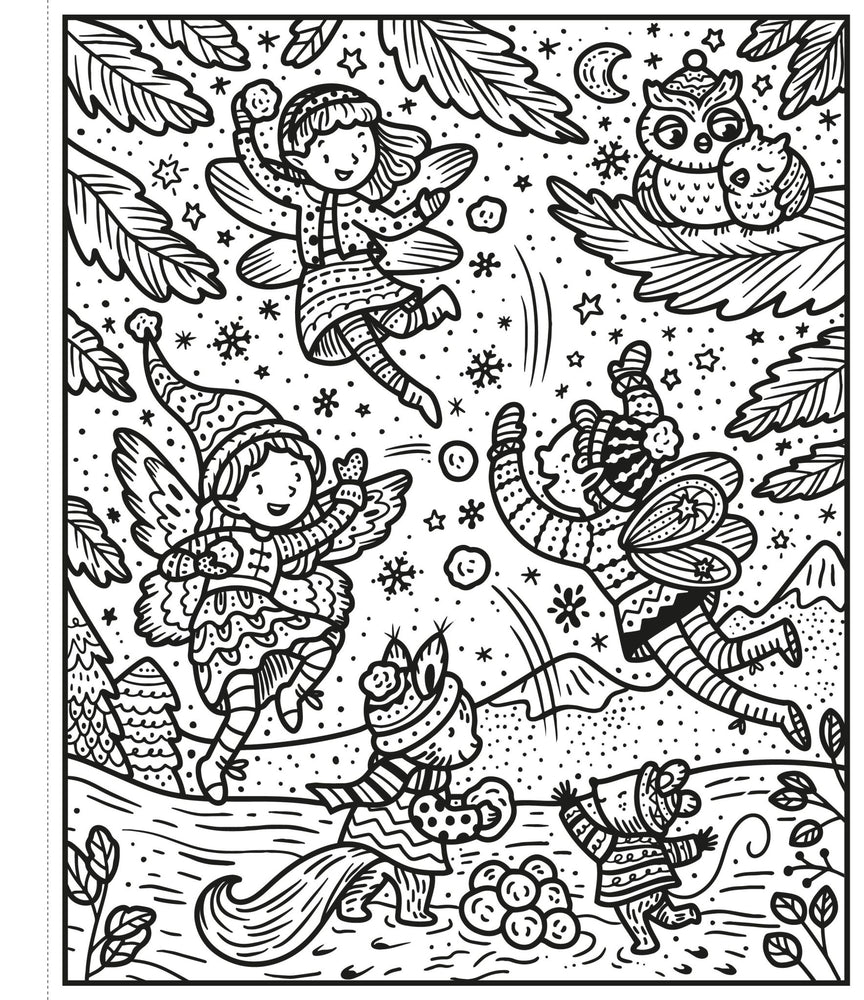 Magic Painting [ Activity Book ] Winter Wonderland - Wee Little Books