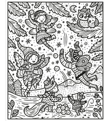 Magic Painting [ Activity Book ] Winter Wonderland - Wee Little Books