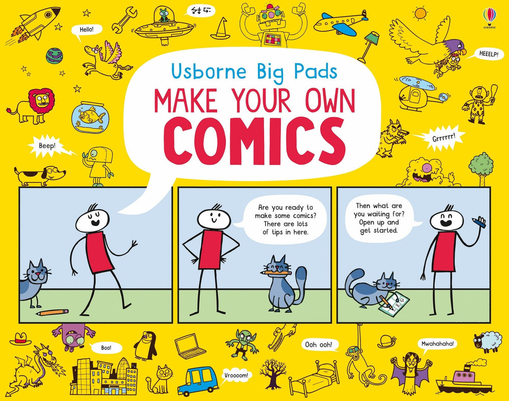 Make your own comics - Wee Little Books