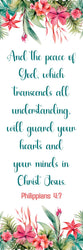 One Sided [ Laminated Card Stock ] Bible Verse - Wee Little Books