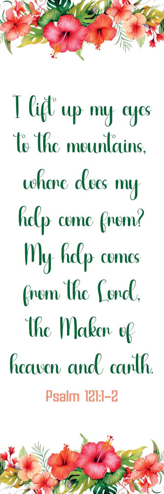 One Sided [ Laminated Card Stock ] Bible Verse - Wee Little Books