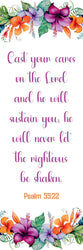 One Sided [ Laminated Card Stock ] Bible Verse - Wee Little Books
