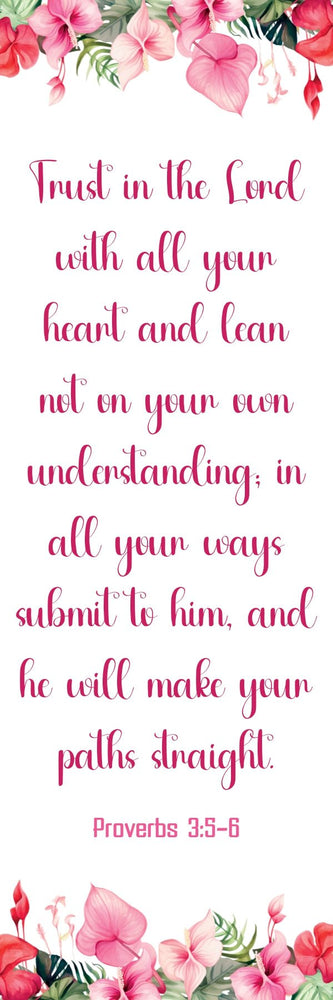 One Sided [ Laminated Card Stock ] Bible Verse - Wee Little Books