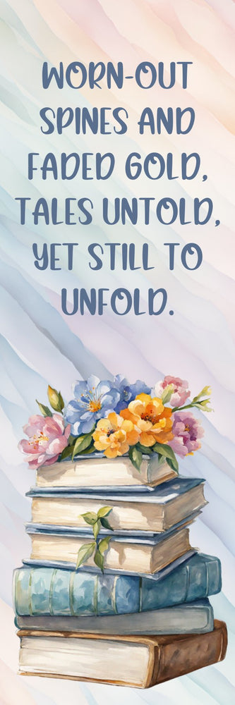 One Sided [ Laminated Card Stock ] Book Poems - Wee Little Books