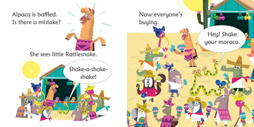 Phonics [ Phonics Stories ] Alpaca's Maracas - Wee Little Books