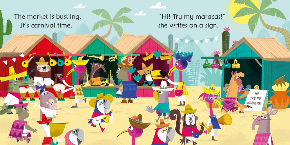 Phonics [ Phonics Stories ] Alpaca's Maracas - Wee Little Books