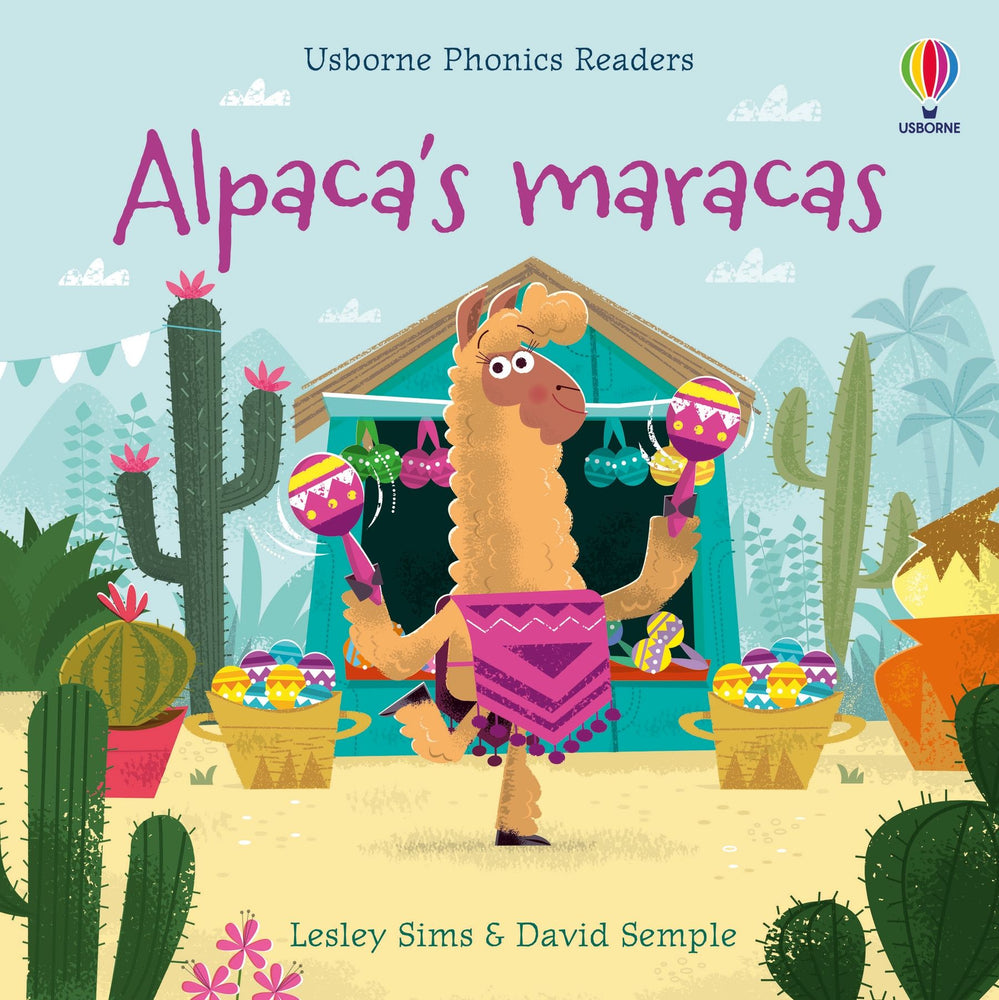 Phonics [ Phonics Stories ] Alpaca's Maracas - Wee Little Books
