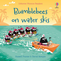 Phonics [ Phonics Stories ] Bumble Bees on Water Skis - Wee Little Books